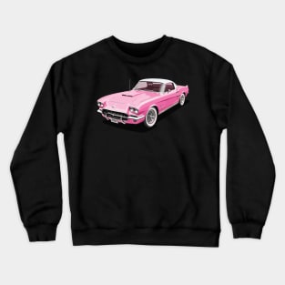 Pink Classic Barbie Car Crewneck Sweatshirt